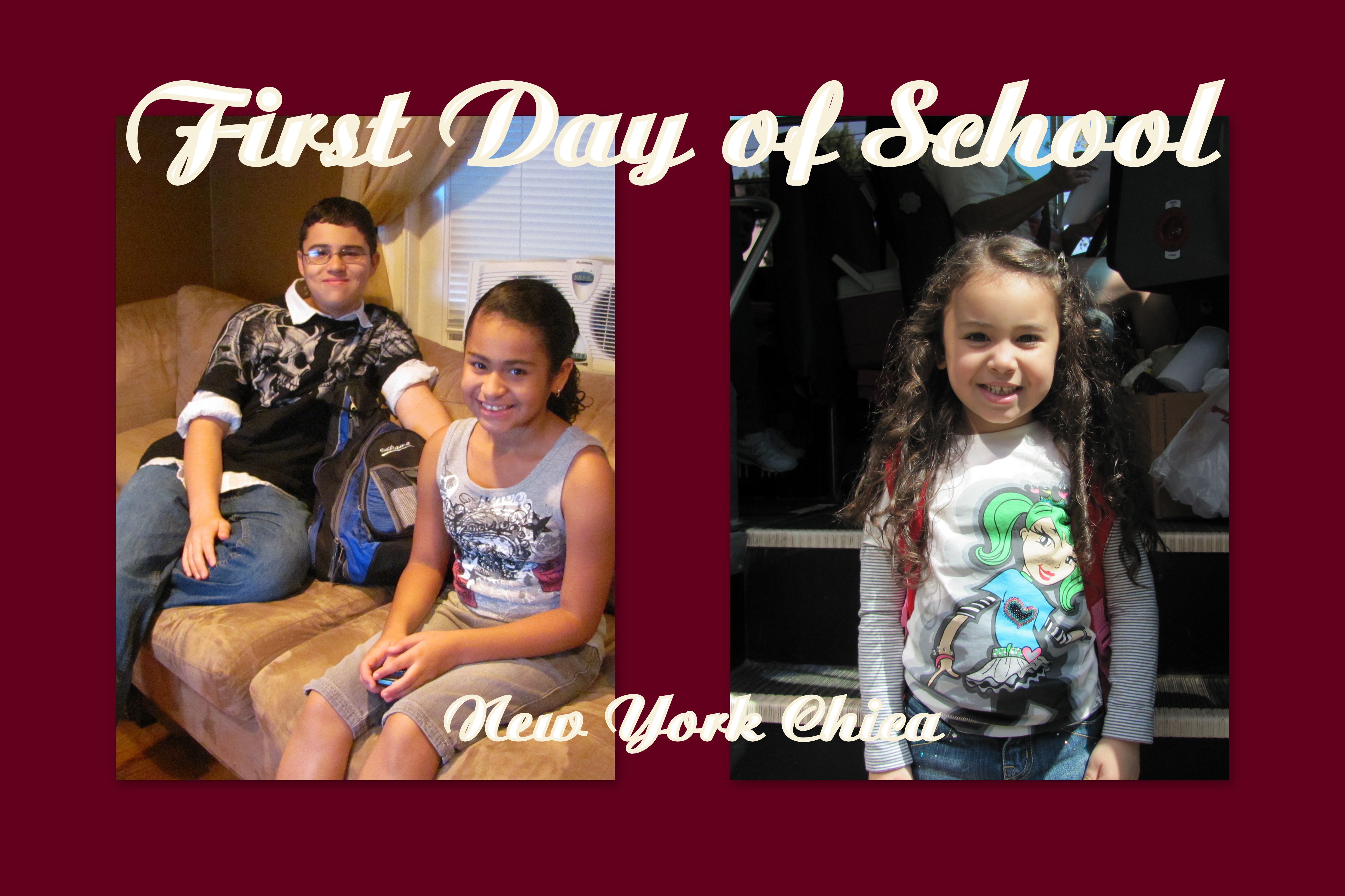 Wordless Wednesday – First Day Of School {w/linky}