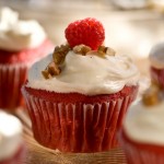 Easy Recipe: Red Velvet Cupcakes With Cream Cheese Frosting (Courtesy of Paula Deen)