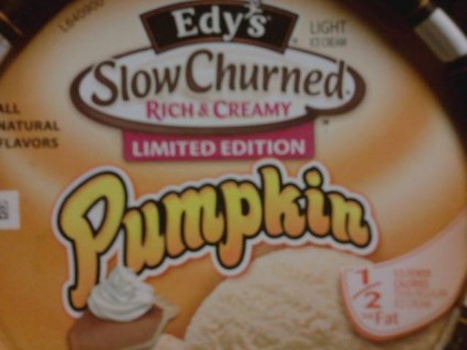 Edy's Pumpkin Ice Cream