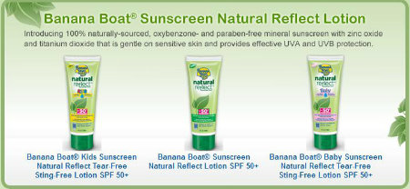 Banana Boat Sunscreens