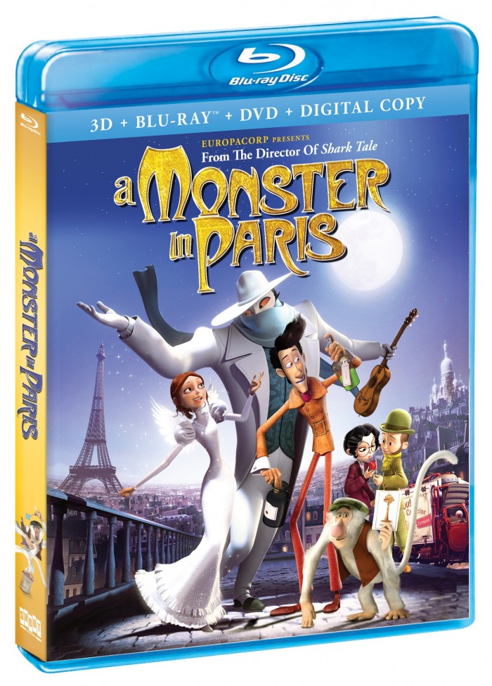 A Monster in Paris on Blu-ray and DVD