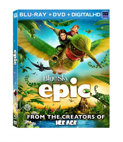 Epic Bluray DVD