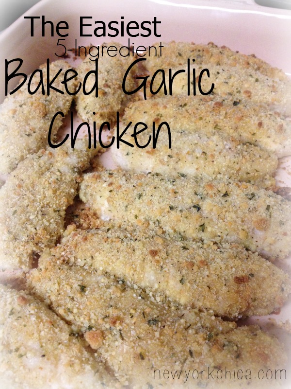 baked garlic chicken recipe